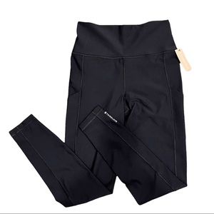 ThirdLove Black Kinetic Performance Leggings Size Medium M Side Pockets NWT